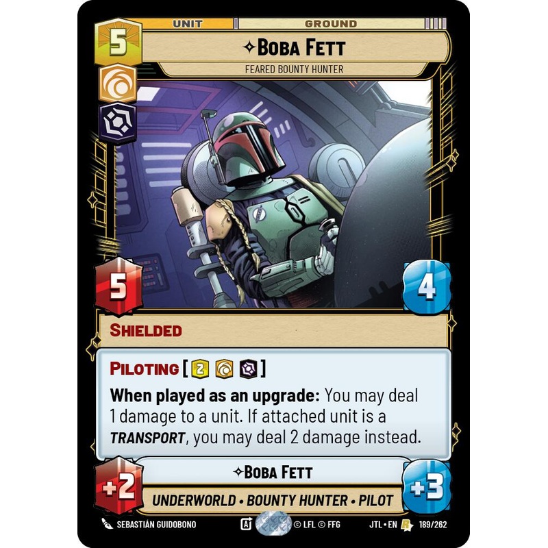 Boba Fett – Feared Bounty Hunter (189/262) (189/257) [Jump to Lightspeed]