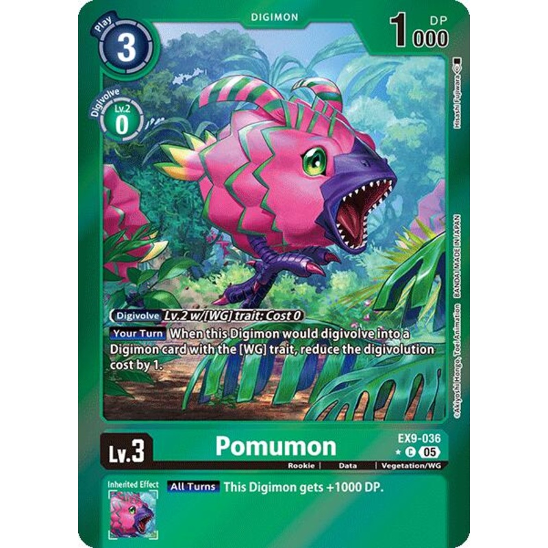Pomumon [EX9-036] (Limited Foil) [Versus Monsters]