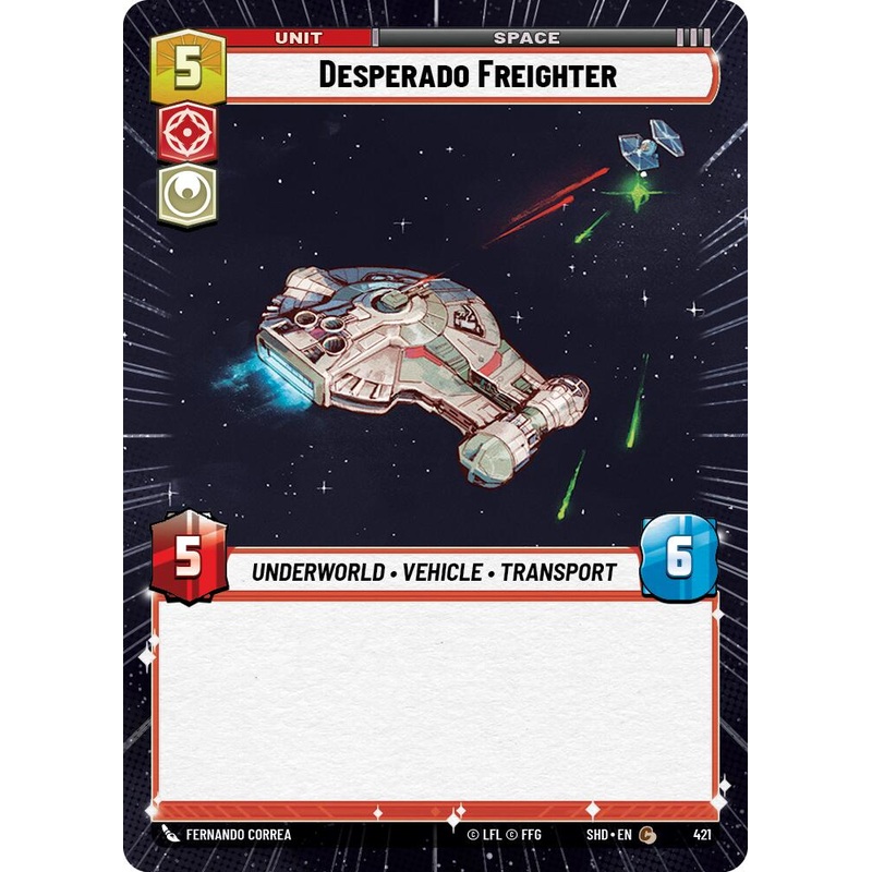 Desperado Freighter (Hyperspace) (421) [Shadows of the Galaxy]