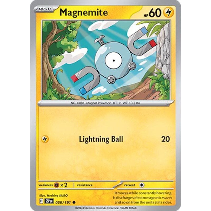 Magnemite (058/191) [Scarlet & Violet: Surging Sparks]