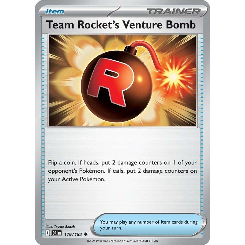 Team Rocket’s Venture Bomb (179/182) [Scarlet & Violet: Destined Rivals]