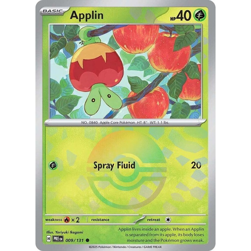 Applin (009/131) (Poke Ball Pattern) [Scarlet & Violet: Prismatic Evolutions]