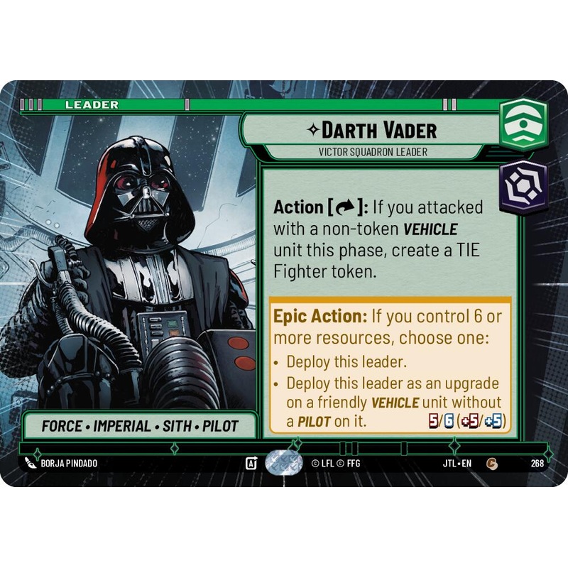 Darth Vader – Victor Squadron Leader (268) (Hyperspace) (268) [Jump to Lightspeed]
