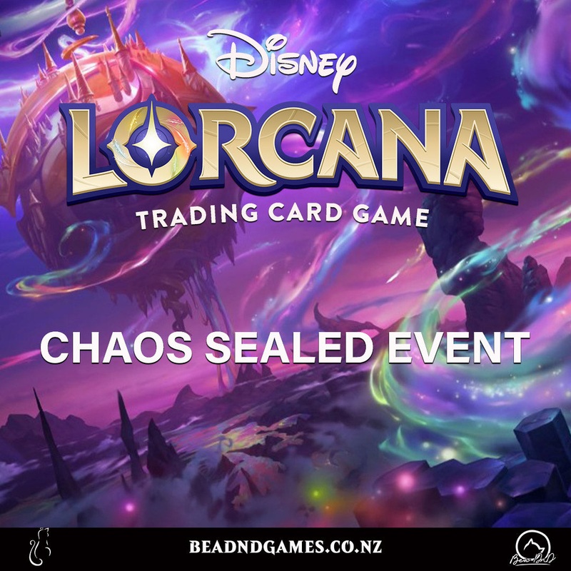 Disney Lorcana –  Chaos Sealed League Play 2nd March 2025 Ticket