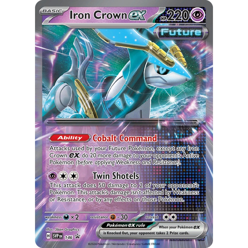 Iron Crown ex (146) [Scarlet & Violet: Black Star Promos]