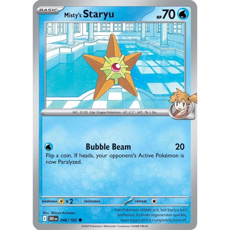 Misty’s Staryu (046/180) [Scarlet & Violet: Destined Rivals]