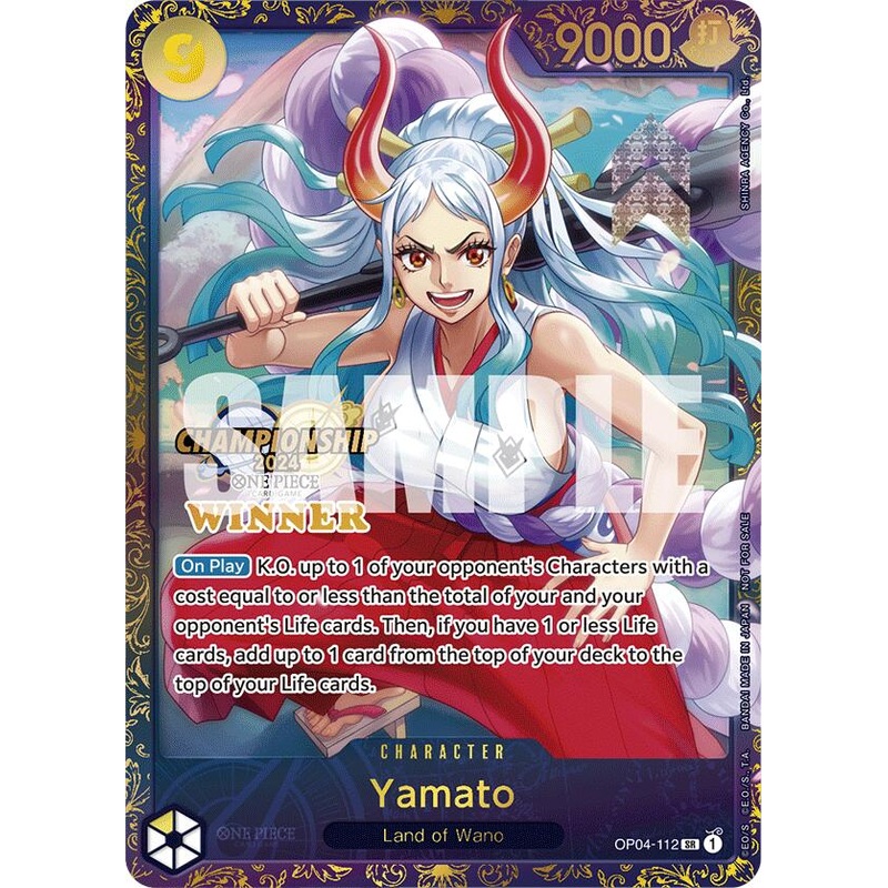 Yamato (Championship 2024 Finals Winner) [One Piece Promotion Cards]