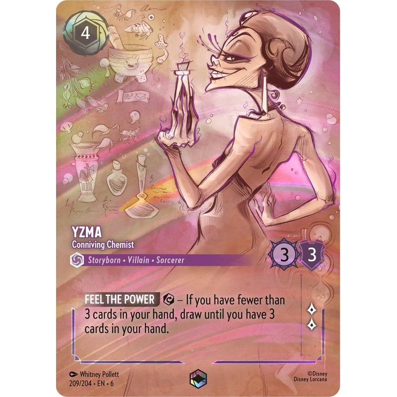 Yzma – Conniving Chemist (Enchanted) (209/204) [Azurite Sea]