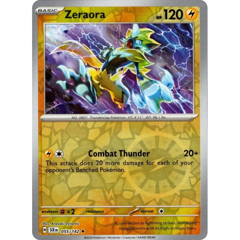 Zeraora (055/142) [Scarlet & Violet: Stellar Crown]