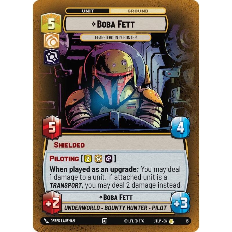 Boba Fett – Feared Bounty Hunter (15) [Jump to Lightspeed: Weekly Play]