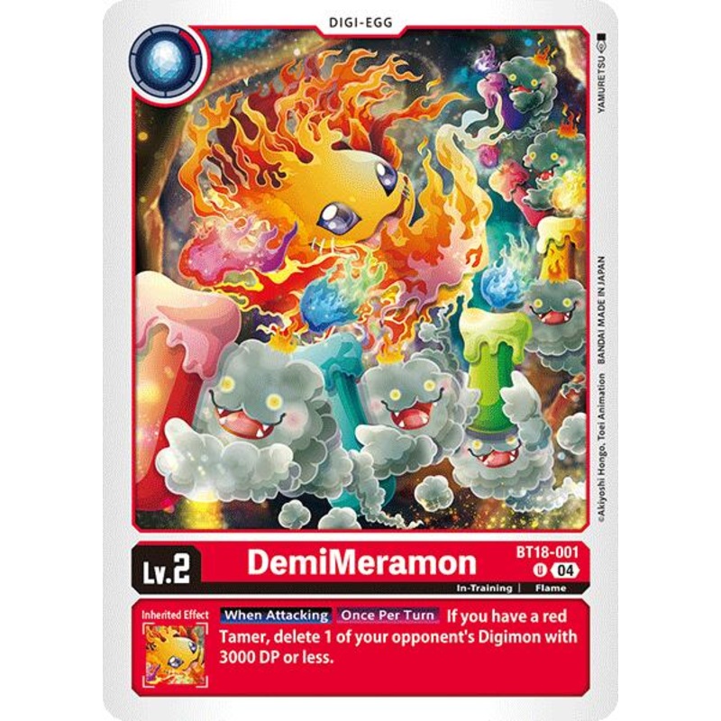 DemiMeramon [BT18-001] [Release Special Booster Ver.2.0]