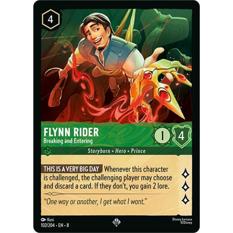 Flynn Rider – Breaking and Entering (102/204) [Reign of Jafar]