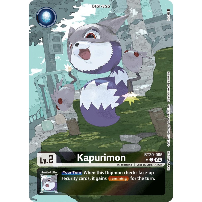 Kapurimon [BT20-005] (Box Promotion Pack) [Release Special Booster Ver.2.5 Promos]