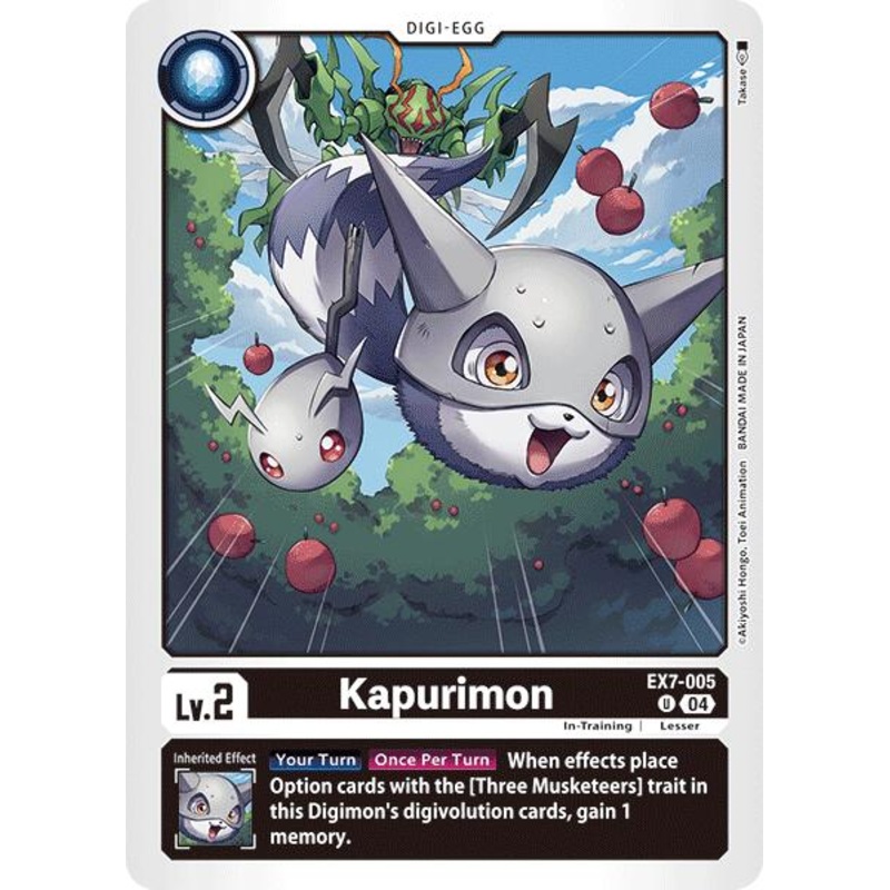 Kapurimon [EX7-005] [Digimon LIBERATOR]