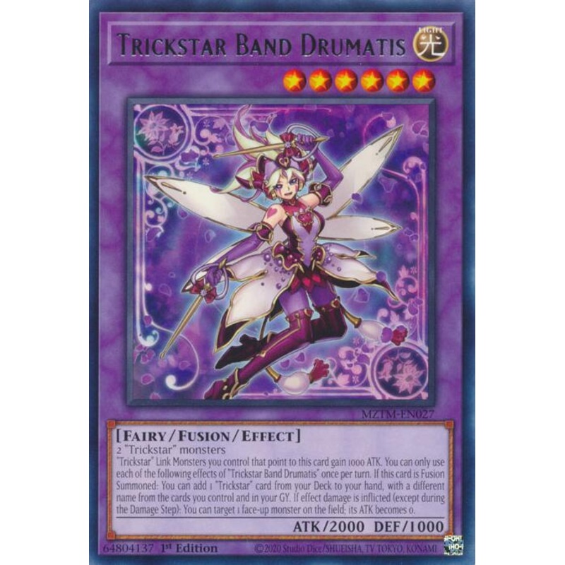 Trickstar Band Drumatis [MZTM-EN027] Rare