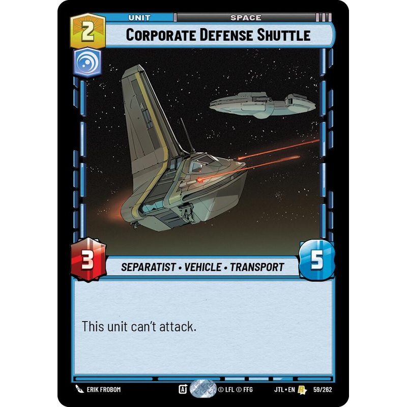 Corporate Defense Shuttle (059/262) (059/262) [Jump to Lightspeed]