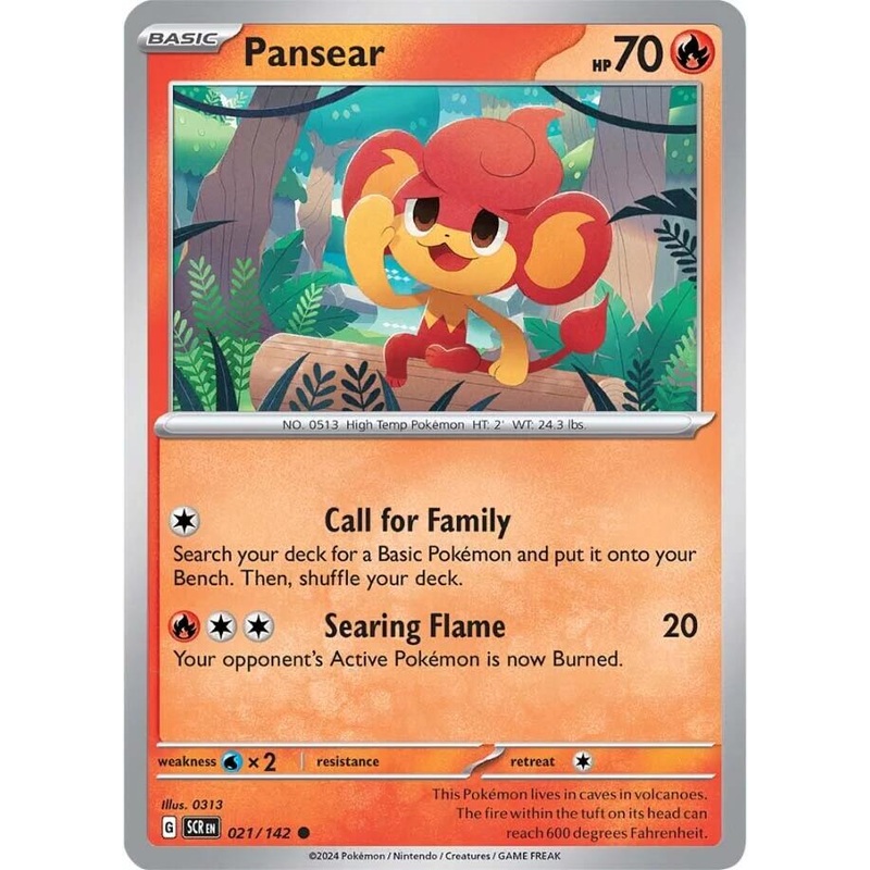 Pansear (021/142) [Scarlet & Violet: Stellar Crown]