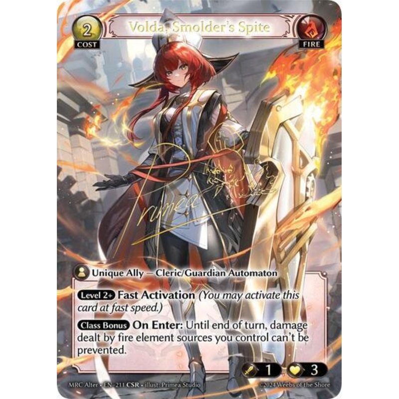 Volda, Smolder’s Spite (CSR) (211) [Mercurial Heart Alter Edition]