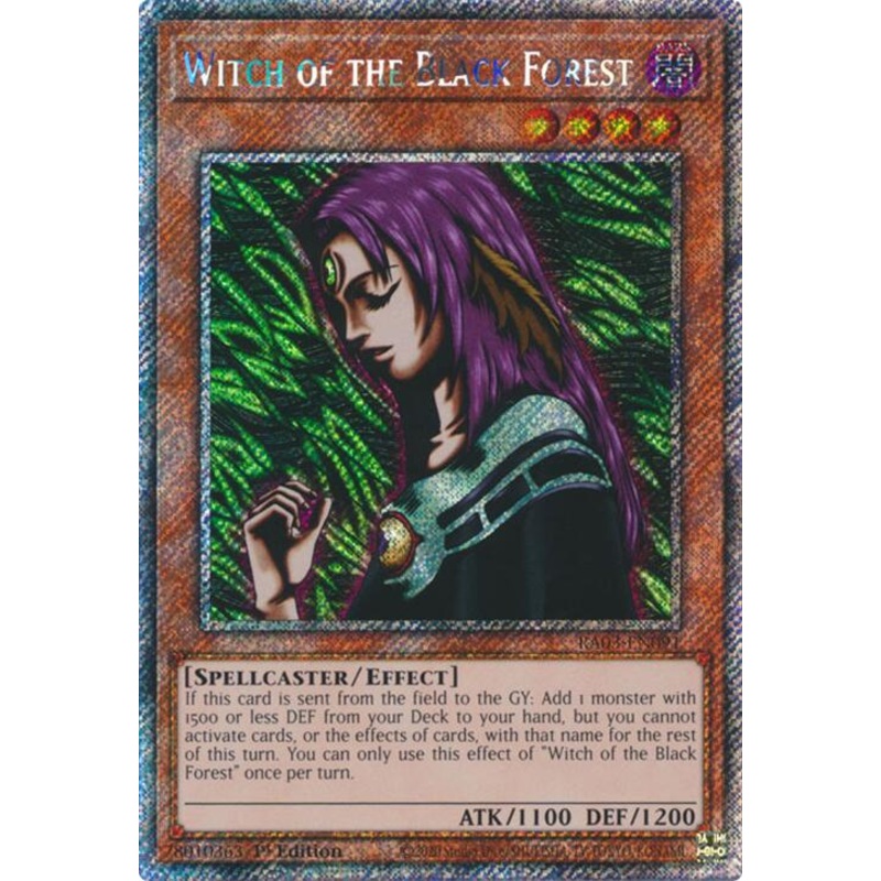 Witch of the Black Forest (Platinum Secret Rare) [RA03-EN091] Platinum Secret Rare