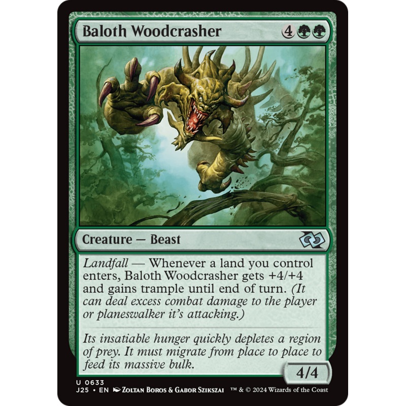 Baloth Woodcrasher [Foundations Jumpstart]