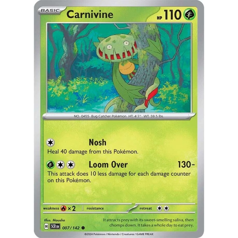 Carnivine (007/142) [Scarlet & Violet: Stellar Crown]