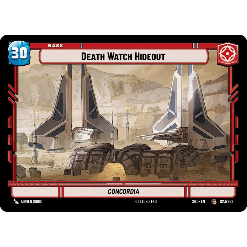 Death Watch Hideout // Shield (023 // T02) [Shadows of the Galaxy]