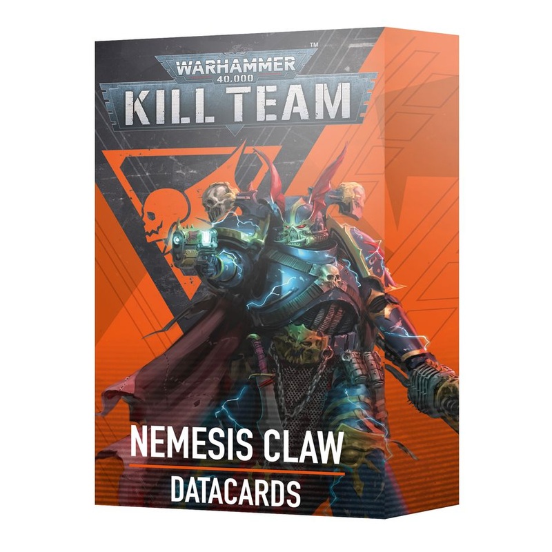 Warhammer 40,000 Kill Team: Nemesis Claw Datacards