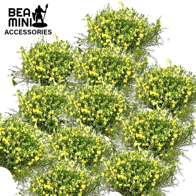 Bea Mini Basing Tufts – Seed Yellow 28 Tuft Pack