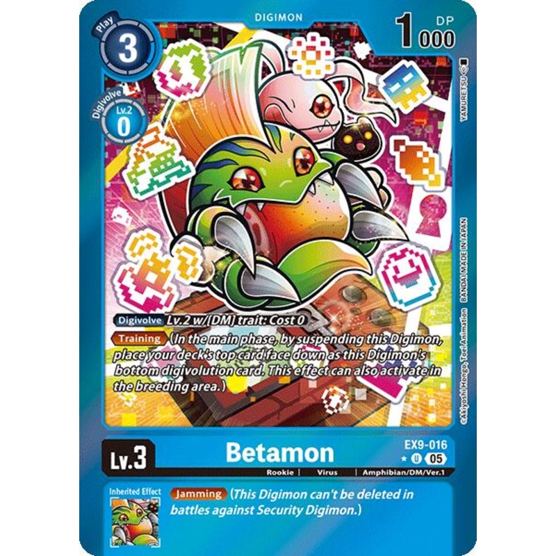 Betamon [EX9-016] (Limited Foil) [Versus Monsters]