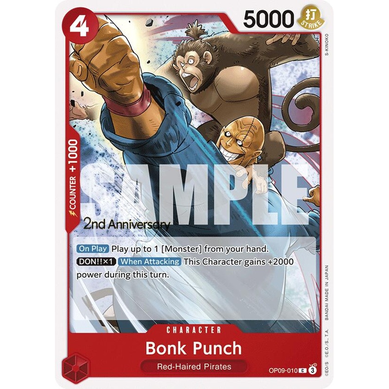 Bonk Punch [Emperors in the New World: 2nd Anniversary Tournament Cards]