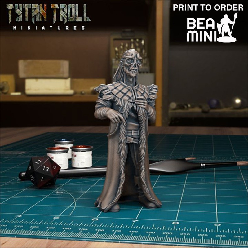 Curse of Strahd – Exethanter | BeaMini Print to Order Miniatures