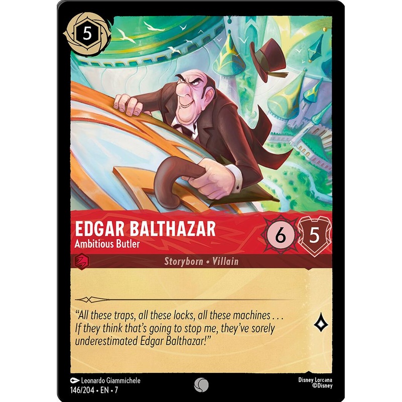 Edgar Balthazar – Ambitious Butler (146/204) [Archazia’s Island]