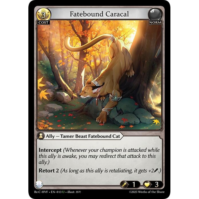Fatebound Caracal (013) [Guo Jia Re: Collection, Heaven’s Favored]
