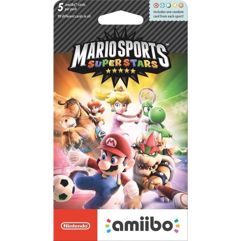 Mario Sports Superstars Amiibo Cards
