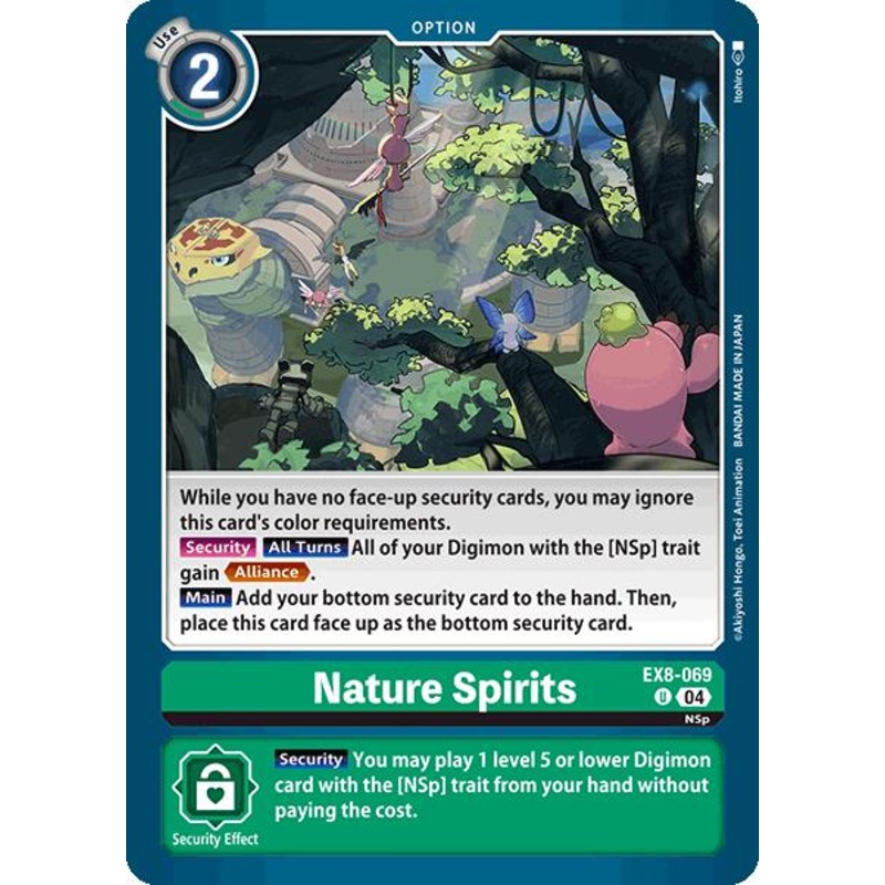 Nature Spirits [EX8-069] [Chain of Liberation]