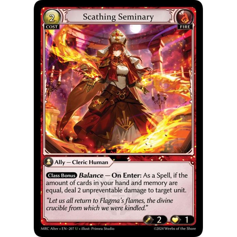 Scathing Seminary (207) [Mercurial Heart Alter Edition]