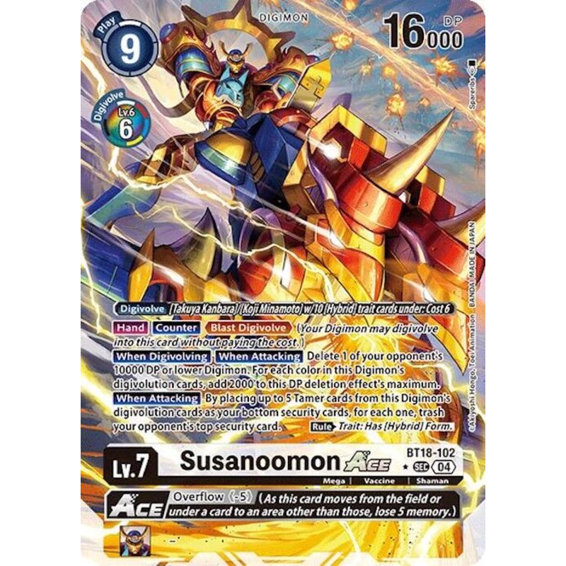 Susanoomon ACE [BT18-102] (Alternate Art) [Release Special Booster Ver.2.0]