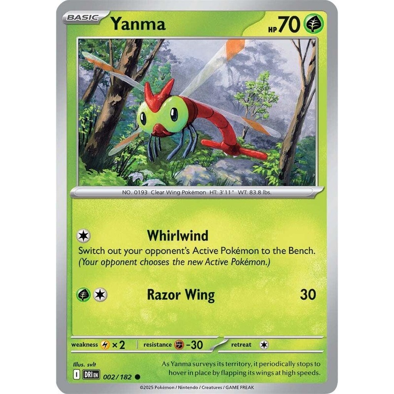 Yanma (002/182) [Scarlet & Violet: Destined Rivals]