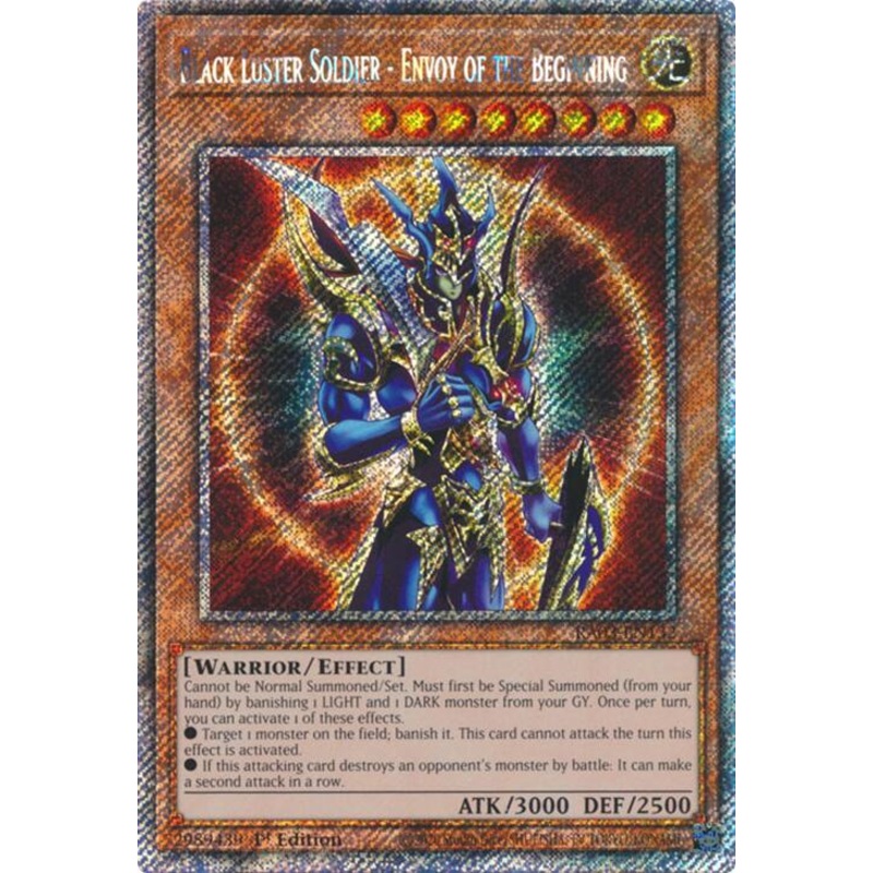 Black Luster Soldier – Envoy of the Beginning (Platinum Secret Rare) [RA03-EN132] Platinum Secret Rare