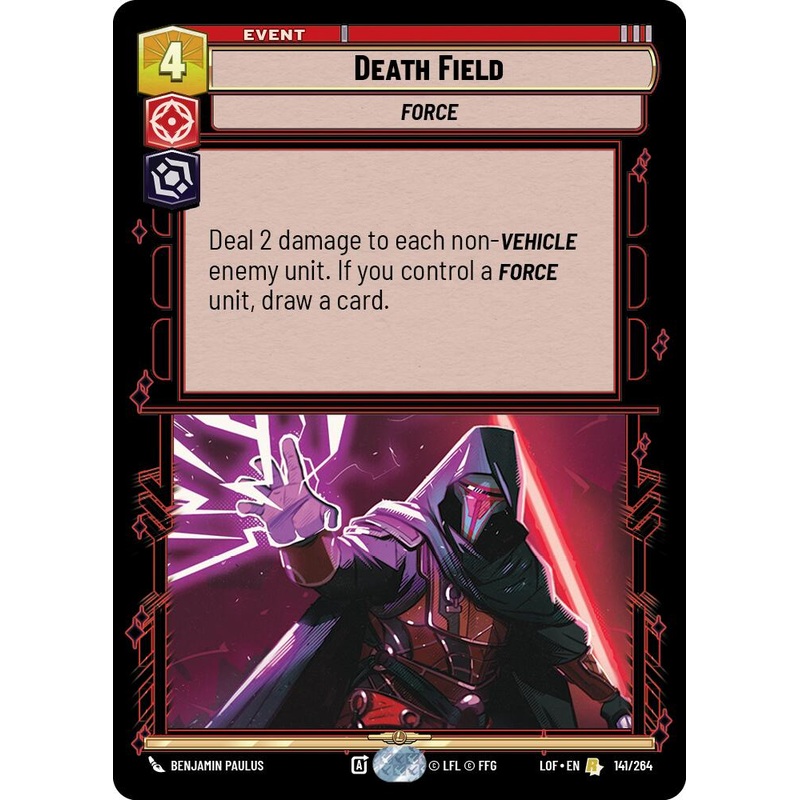 Death Field (141/264) (141/264) [Legends of the Force]