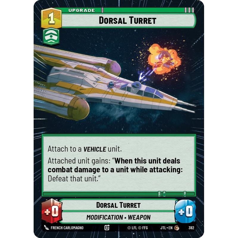 Dorsal Turret (382) (Hyperspace) (382) [Jump to Lightspeed]