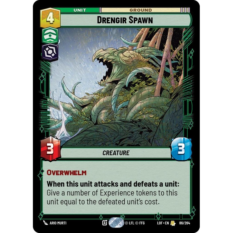 Drengir Spawn (86/264) (86/264) [Legends of the Force]