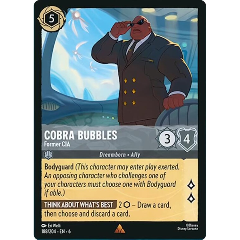 Cobra Bubbles – Former CIA (188/204) [Azurite Sea]