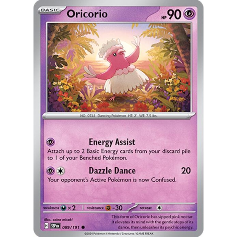 Oricorio (089/191) [Scarlet & Violet: Surging Sparks]