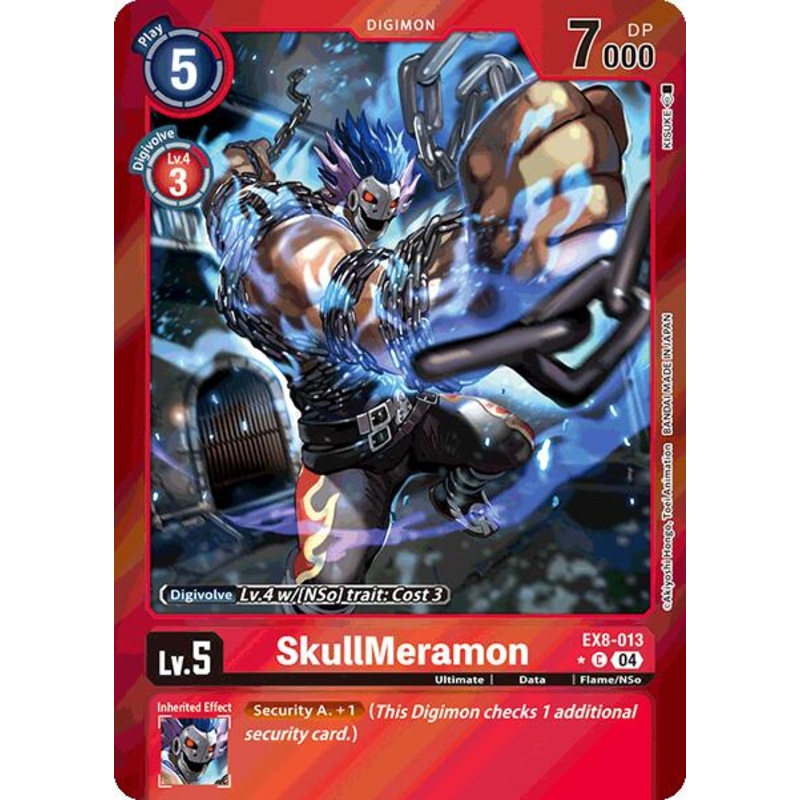 SkullMeramon [EX8-013] (Limited Foil) [Chain of Liberation]