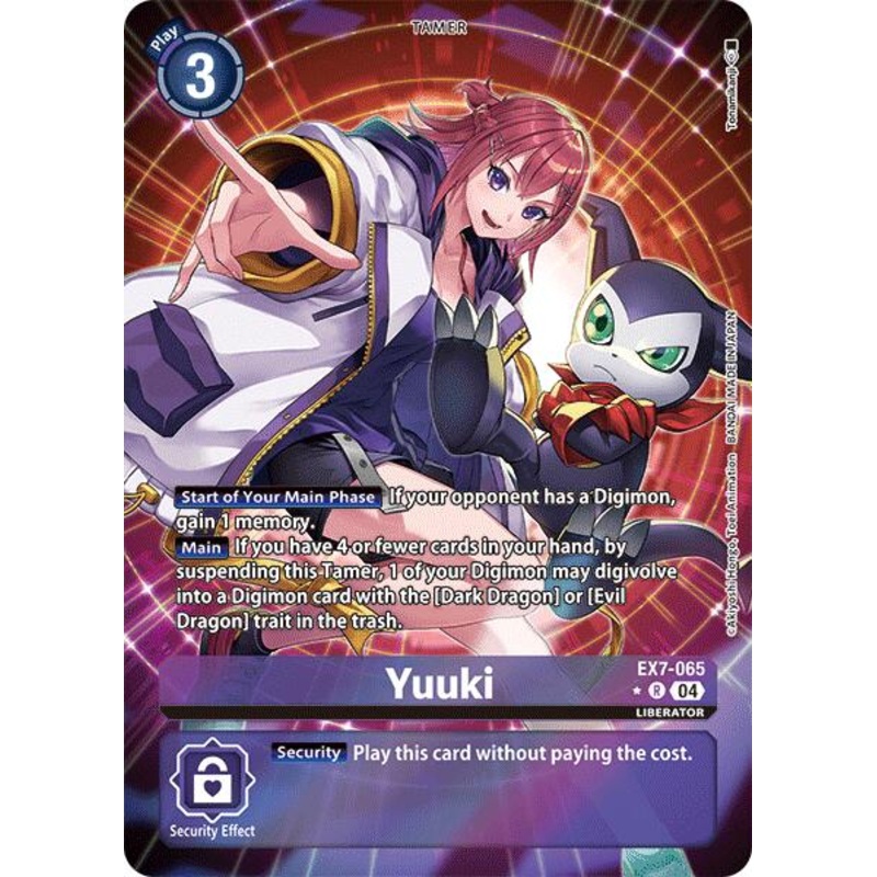 Yuuki [EX7-065] (Alternate Art) [Digimon LIBERATOR]