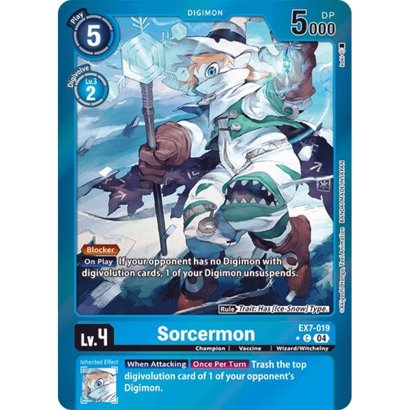 Sorcermon [EX7-019] (Foil) [Digimon LIBERATOR]