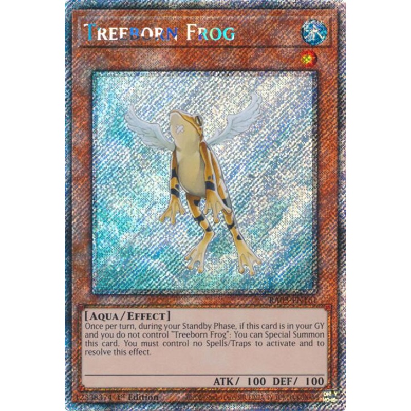Treeborn Frog (Platinum Secret Rare) [RA03-EN161] Platinum Secret Rare