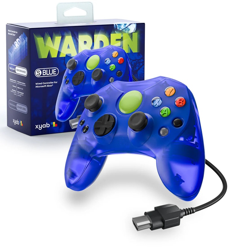 XYAB Warden Wired Controller – Clear Blue