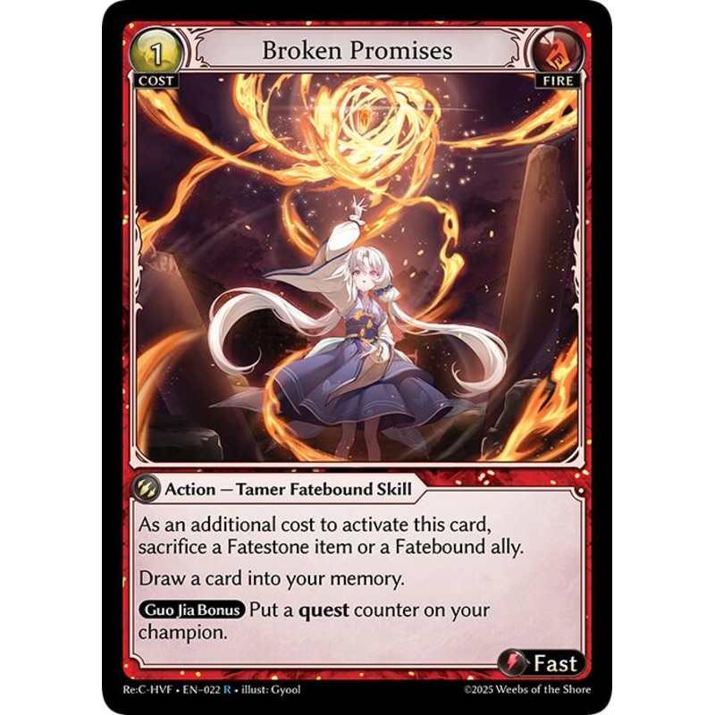 Broken Promises (022) [Guo Jia Re: Collection, Heaven’s Favored]